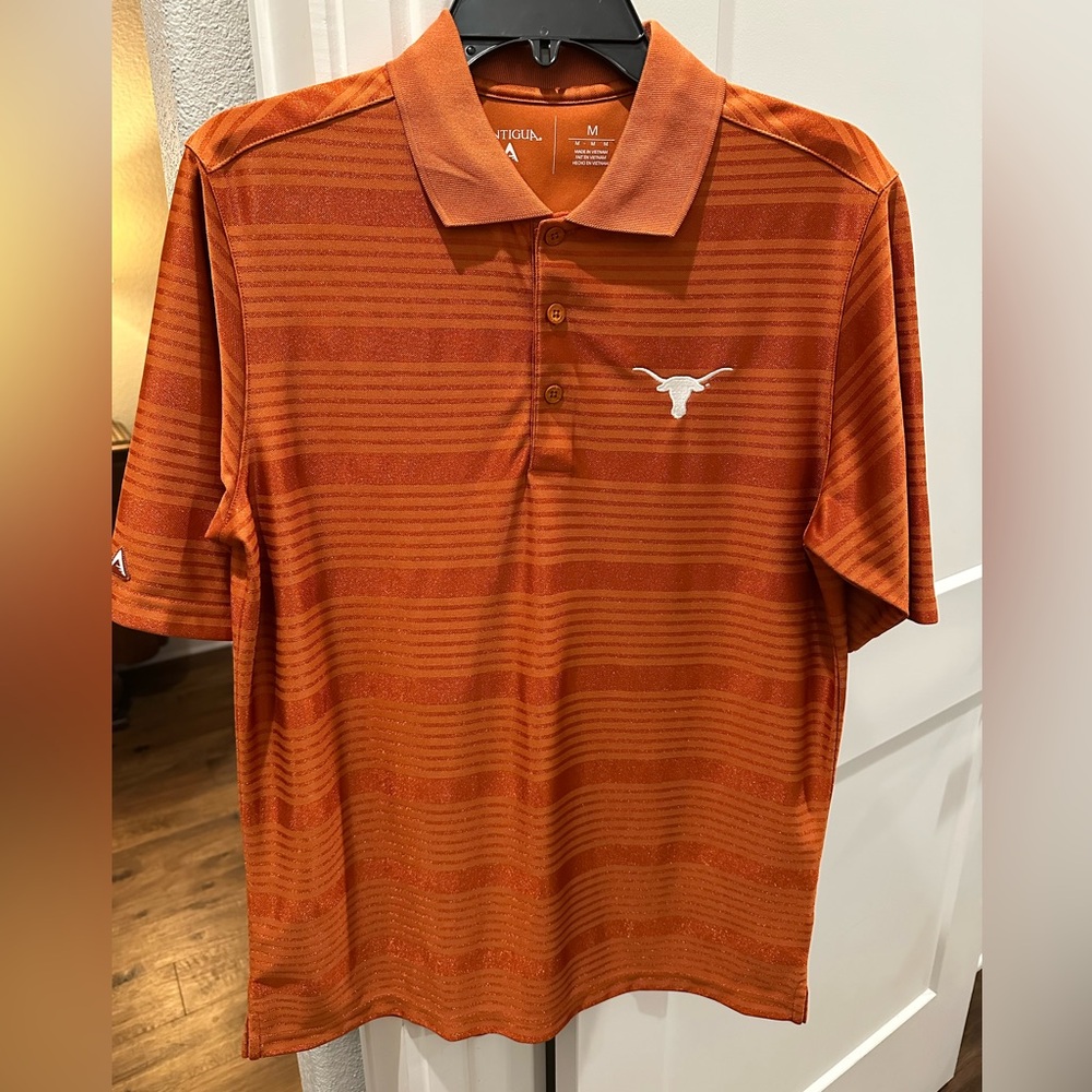 Antigua Men's Longhorn Polo Shirt 🤘🏼